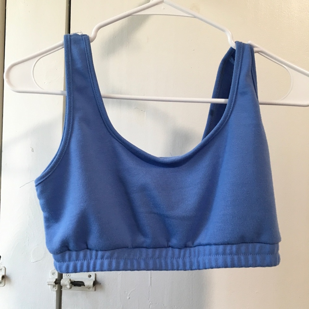 SHEIN Light Blue Activewear Top